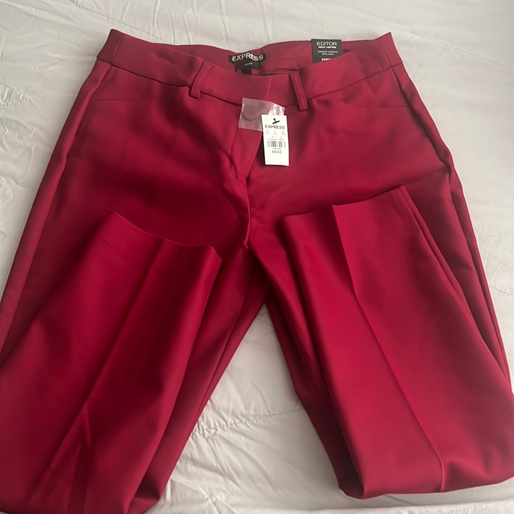 Brand new Express 6S Editor pant ankle low rise